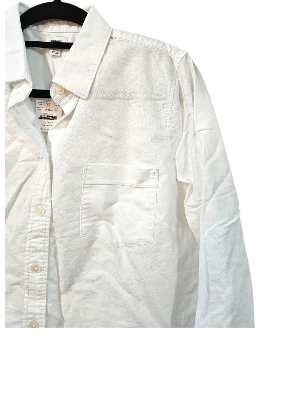 J.Crew Factory Button-up Oxford Shirt in Signature Fit - Picture 3 of 5
